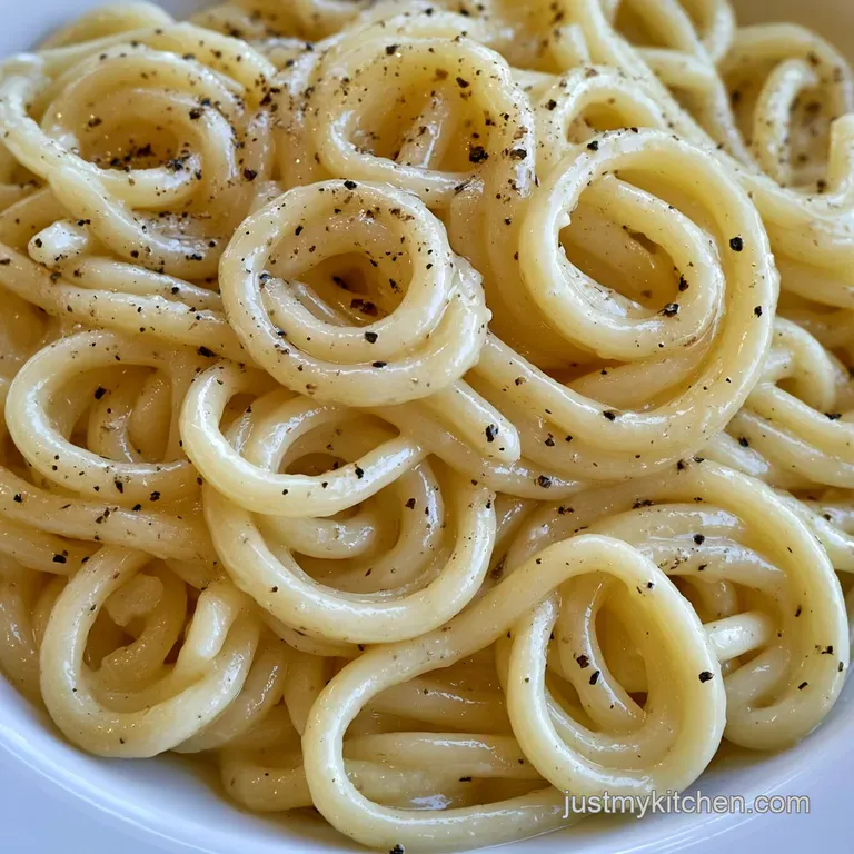 Bucatini Cacio e Pepe: Silky and Peppery