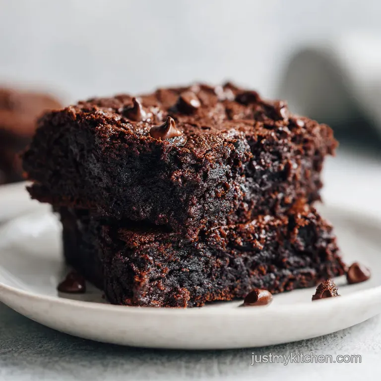 Chocolate Zucchini Brownies: Fudgy Texture