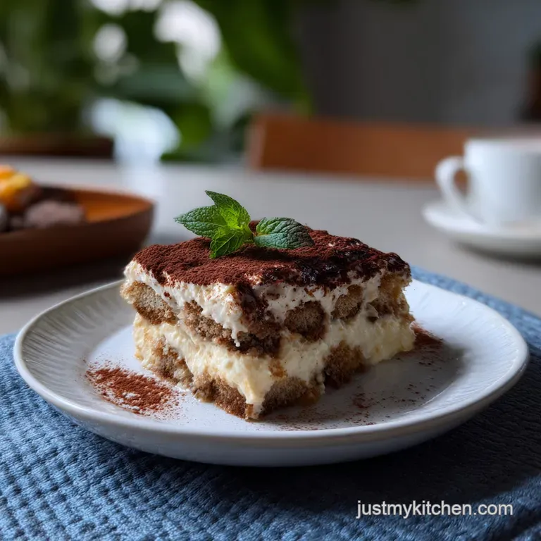 Classic Italian Tiramisu No Egg