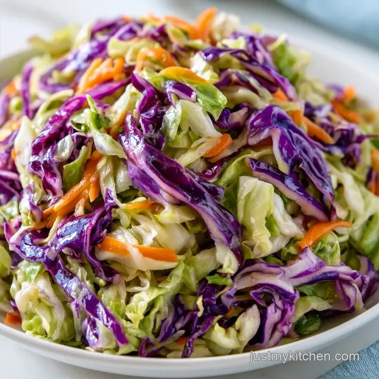 BBQ Rib Side Dish with Creamy Coleslaw: Southern Style