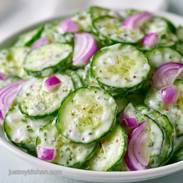 Bright green vegetables coated in a thick white sauce, served in a white porcelain bowl with fresh dill sprigs.