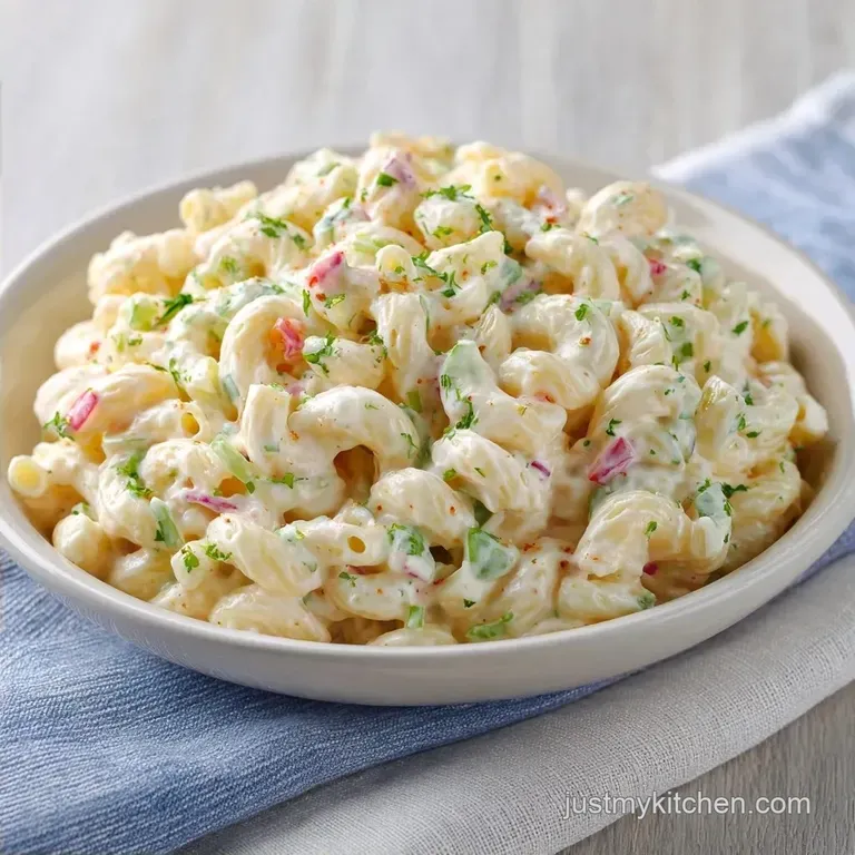 Hawaiian Macaroni Salad: Creamy and Tangy