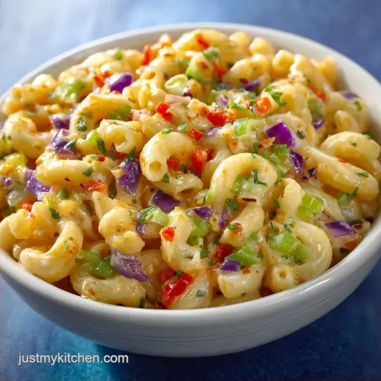 Creamy Mac Salad: Tangy and Rich