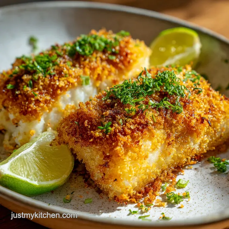 Crispy Baked Cod: Panko Crunch