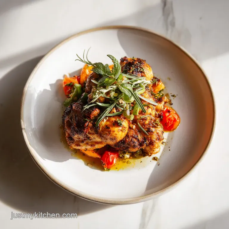 Spatchcock Cornish Hen with Crispy Skin