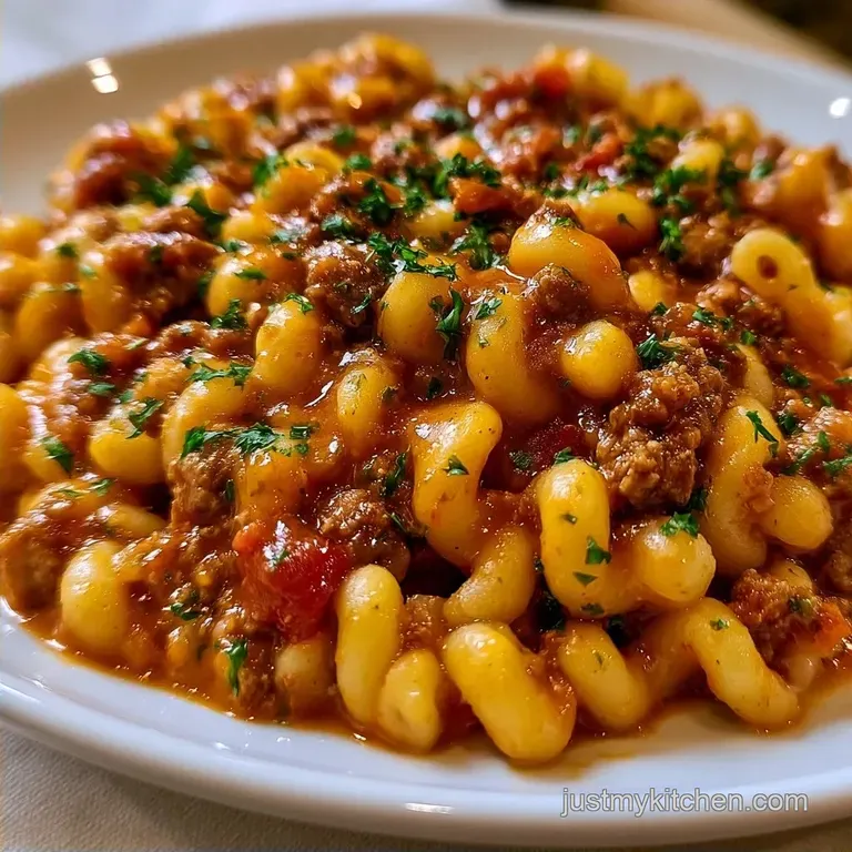 Easy Beef Pasta Skillet: One-Pan Comfort