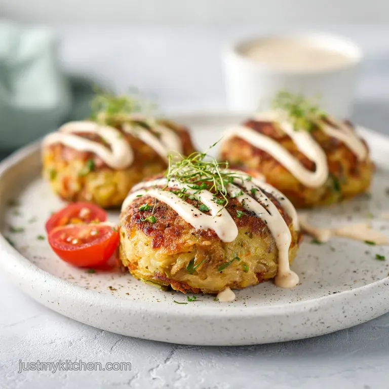 Burger bowl with layers of seasoned beef, crispy golden fries, and fresh toppings arranged artfully in a white ceramic bowl.