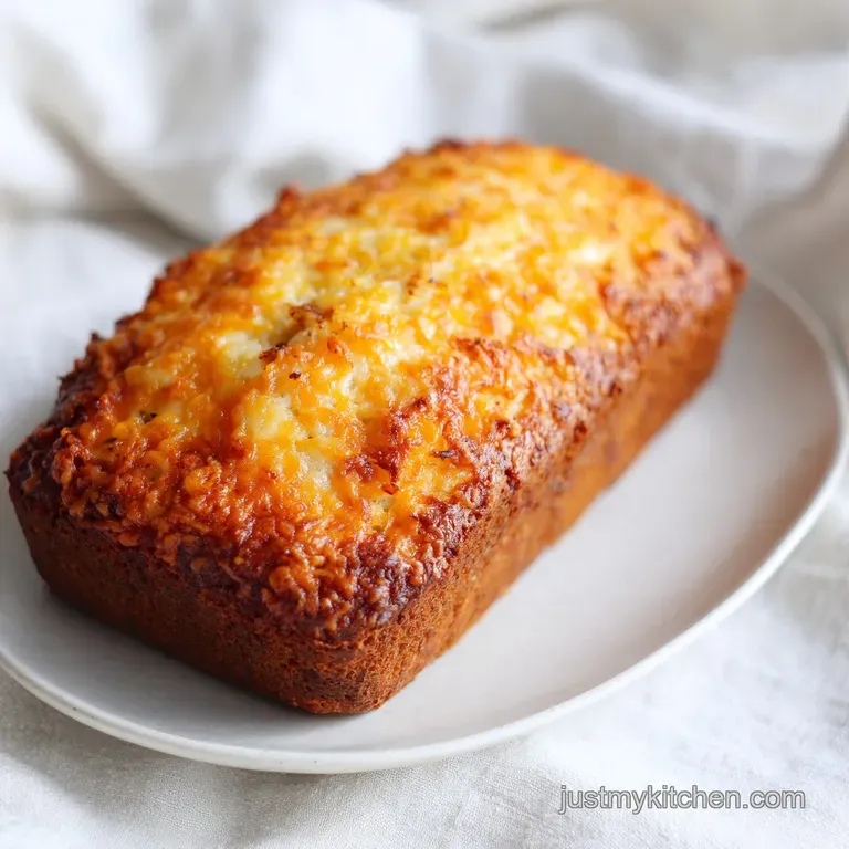 Easy Cheesy Quick Bread: Tender and Moist