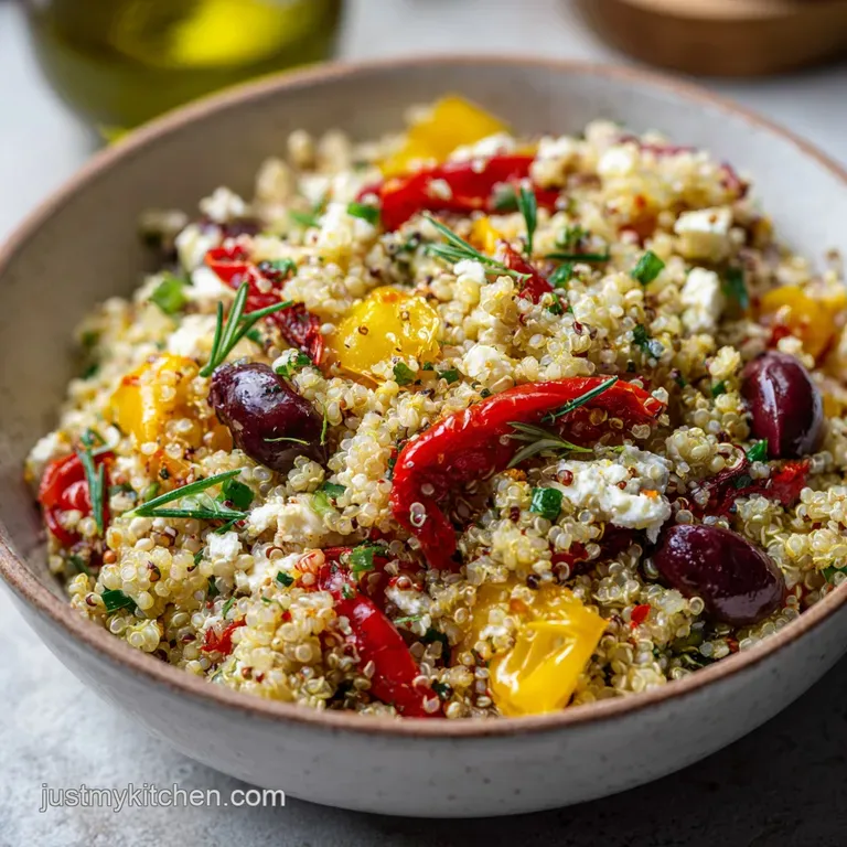 Easy Quinoa Salad: Vibrant and Fresh