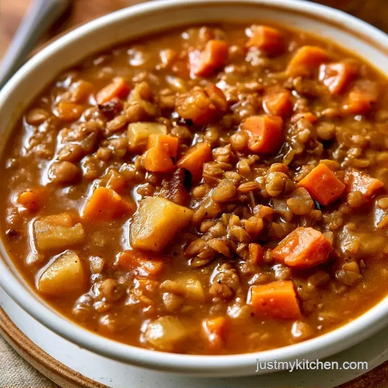 Heart-Healthy Easy Slow Cooker Lentil Soup