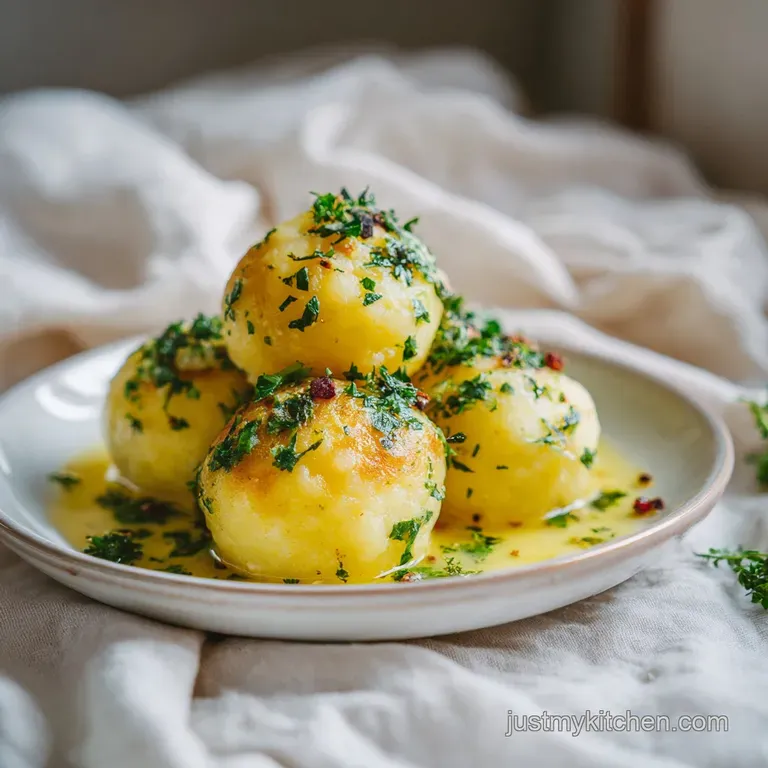 German Potato Dumplings: Silky and Traditional