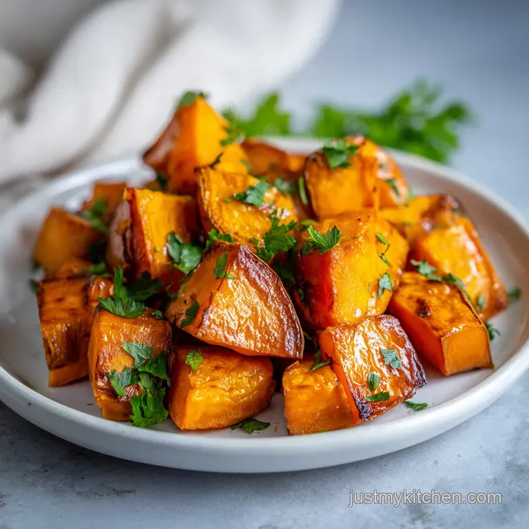 Honey Roasted Sweet Potatoes: Caramelized Edges