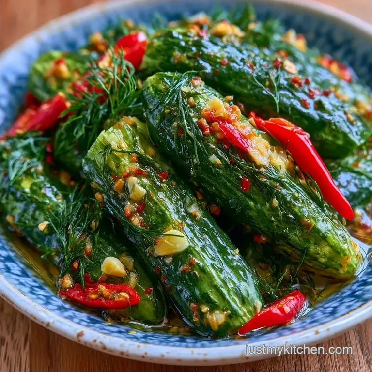 Homemade Kosher Dill Pickle Recipe