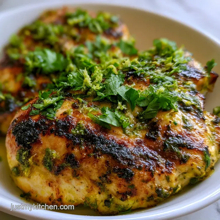 Lime Coriander Chicken: Zesty and Tender