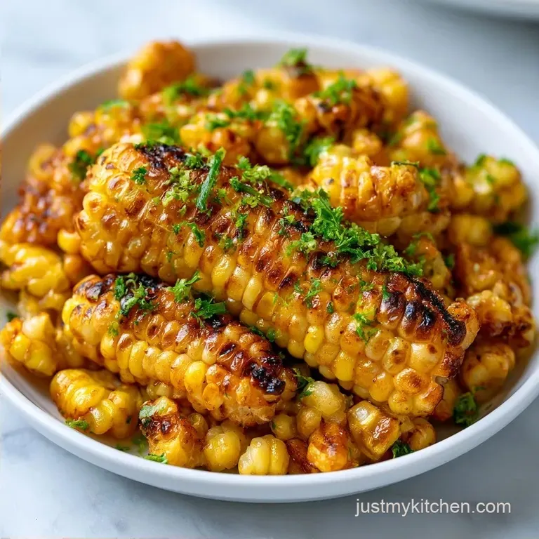 Mexican Street Corn Salad (Esquites) with Smoky Char