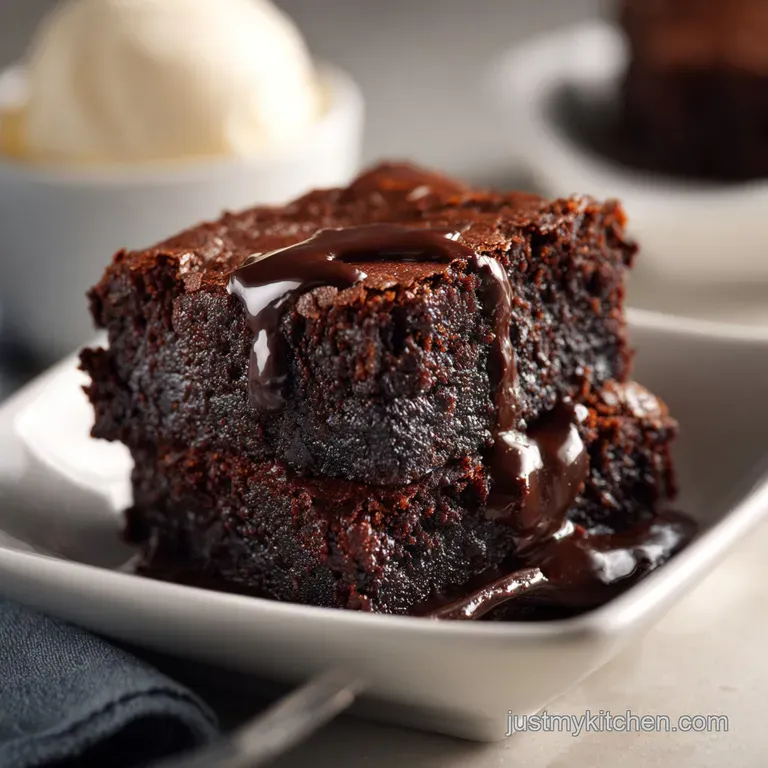 One Bowl Brownies: Fudgy and Rich