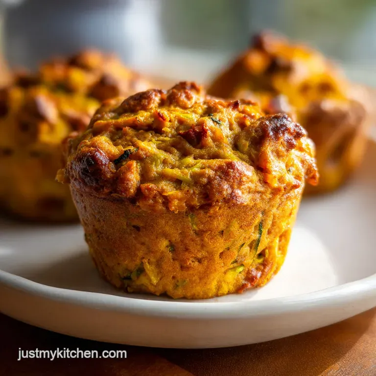 Pumpkin Zucchini Muffins: Spiced and Moist