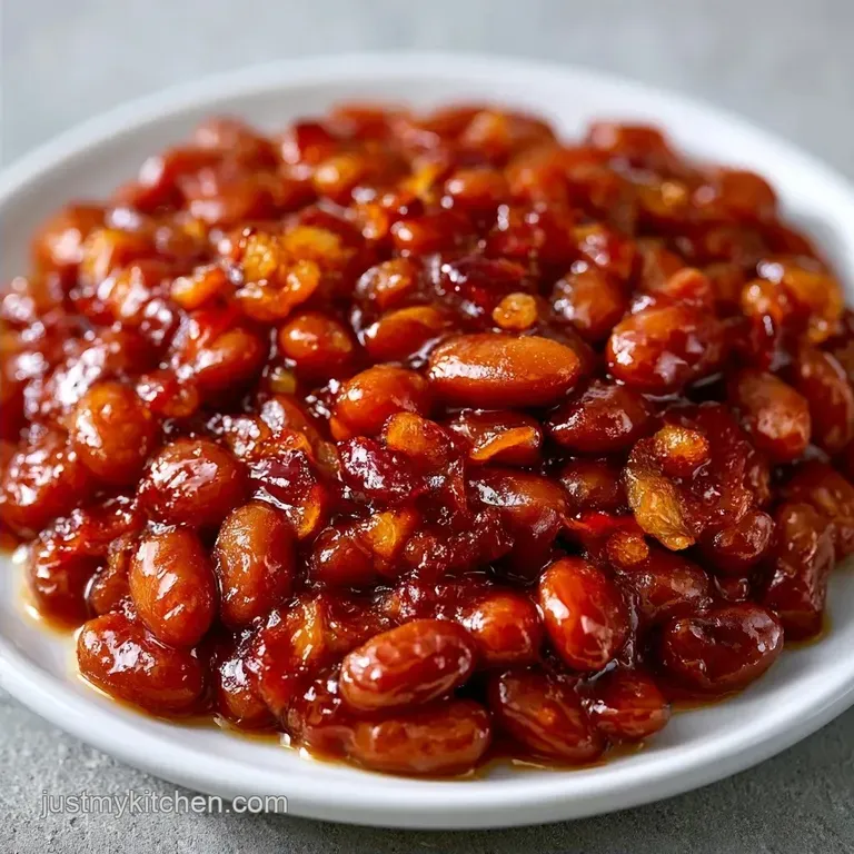 Quick Baked Beans with Bacon