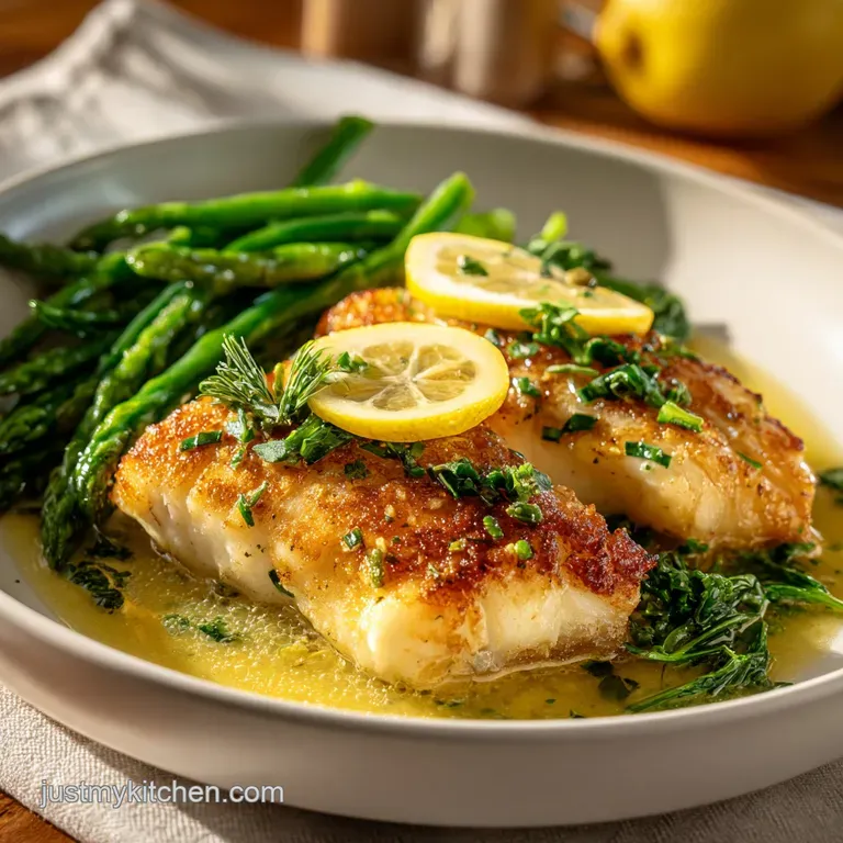 Easy Weeknight Cod Piccata in 20 Minutes