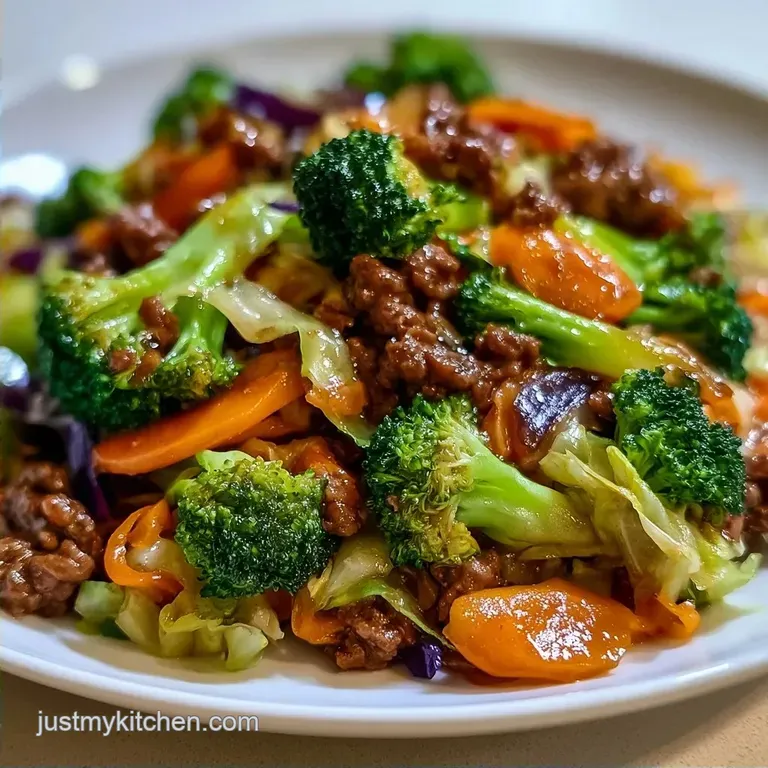 Quick Ground Beef Stir Fry: 20-Minute Meal