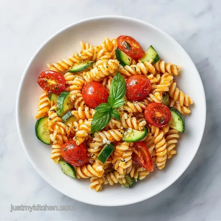 Quick Pasta Salad: Tangy and Fresh
