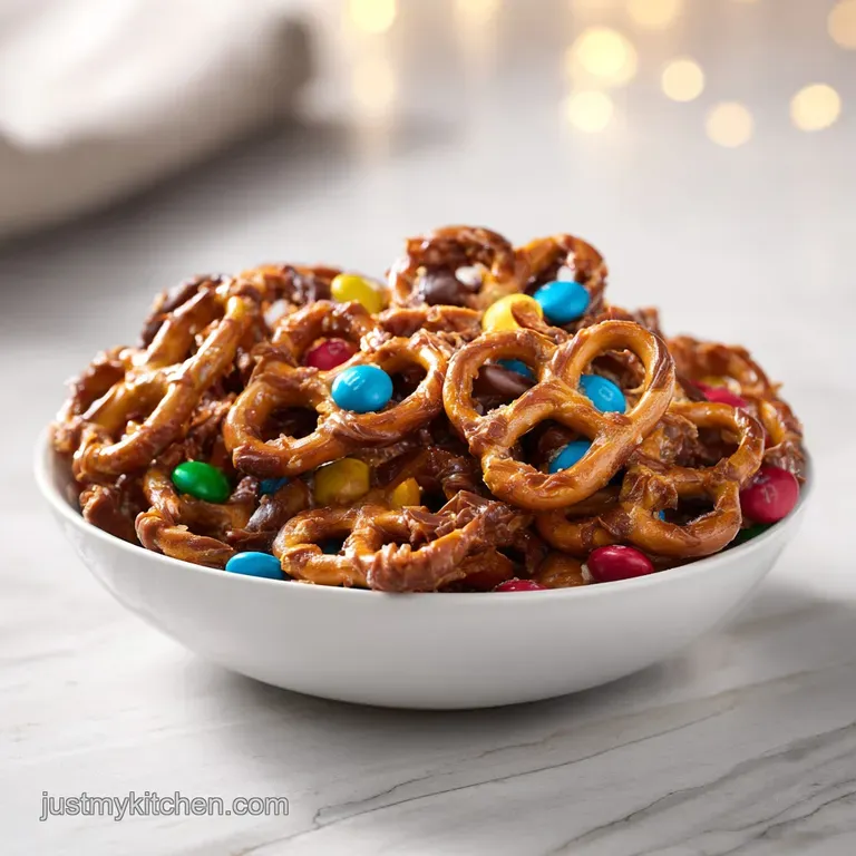 Rolo Pretzel with Pretzel M and Ms Recipe