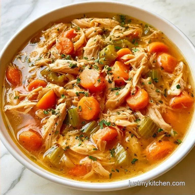 Rotisserie Chicken Soup in 45 Minutes