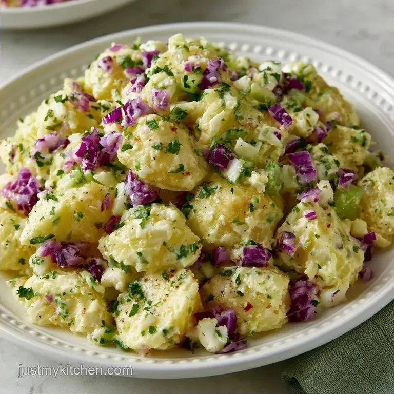 Soulful Potato Salad: Creamy and Tangy