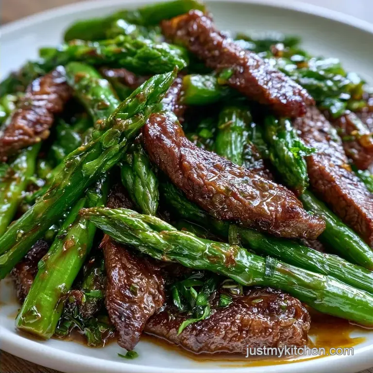 Steak and Asparagus Stir Fry in 20 Minutes