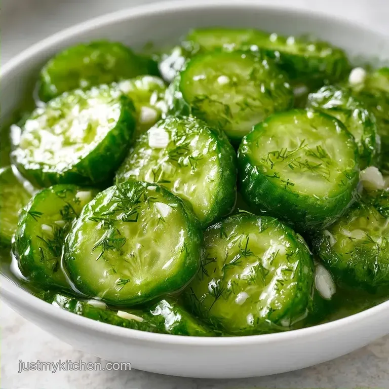 Water Bath Pickles: Crunchy and Garlic Forward